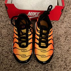 Nike Air Max Plus lil kids, size 10.5c