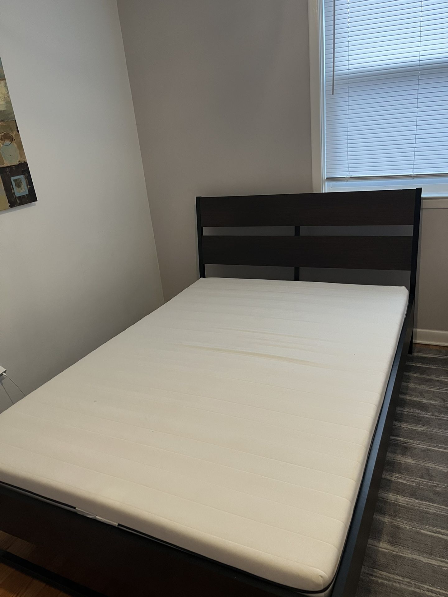 Double Bed Frame & Mattress