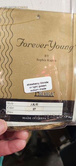 Forever Young Troika Julie Wig Color 27