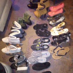 Shoes Sizes Vary From 4 To 8 Womens