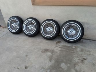 13x7 Spoke Wire Wheels