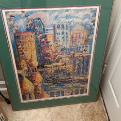 Abstract City Of Tampa 