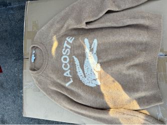 Men’s Lacoste sweater size XXL
