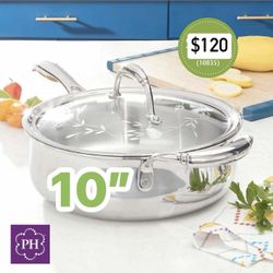 Princess House Sarten De 10” Triply