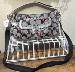 Original COACH Poppy Flap Handbag