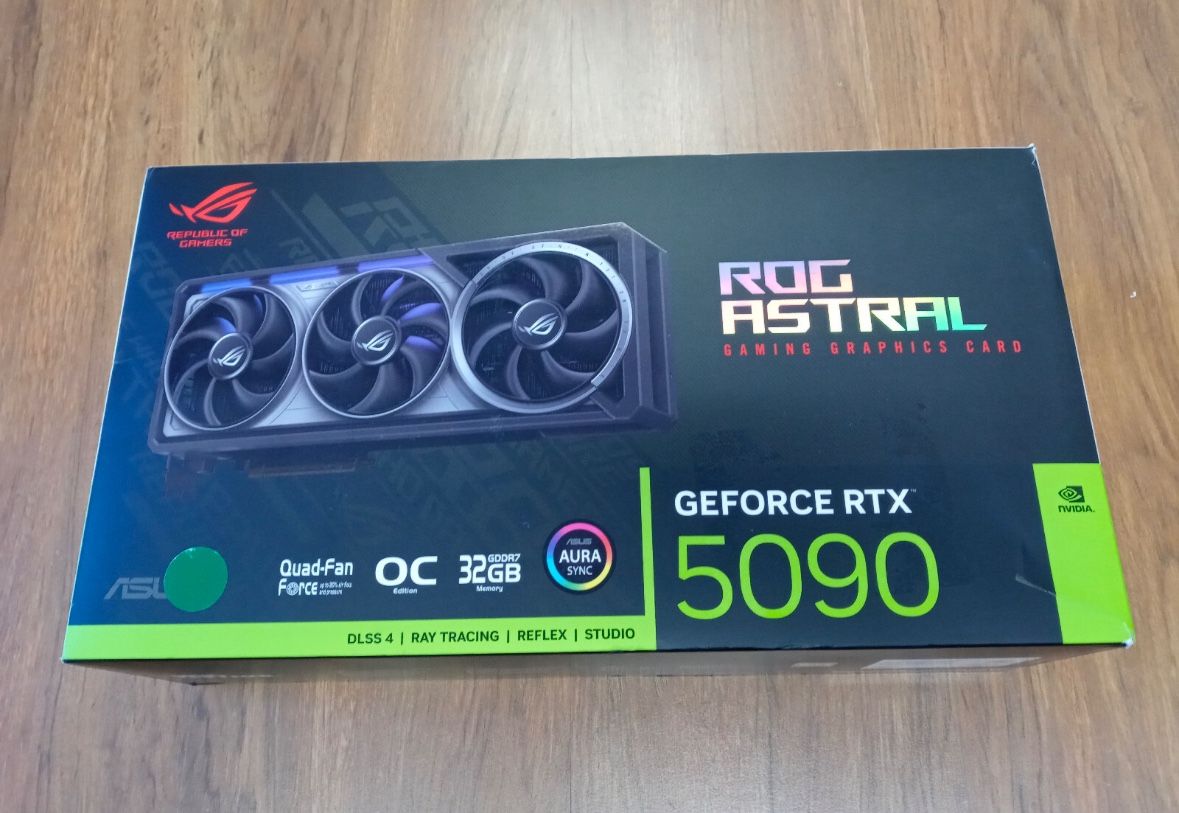 ASUS - ROG Astral NVIDIA GeForce RTX 5090 32GB GDDR7 Gaming Graphics Card