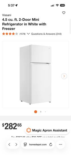 Vissani Fridge