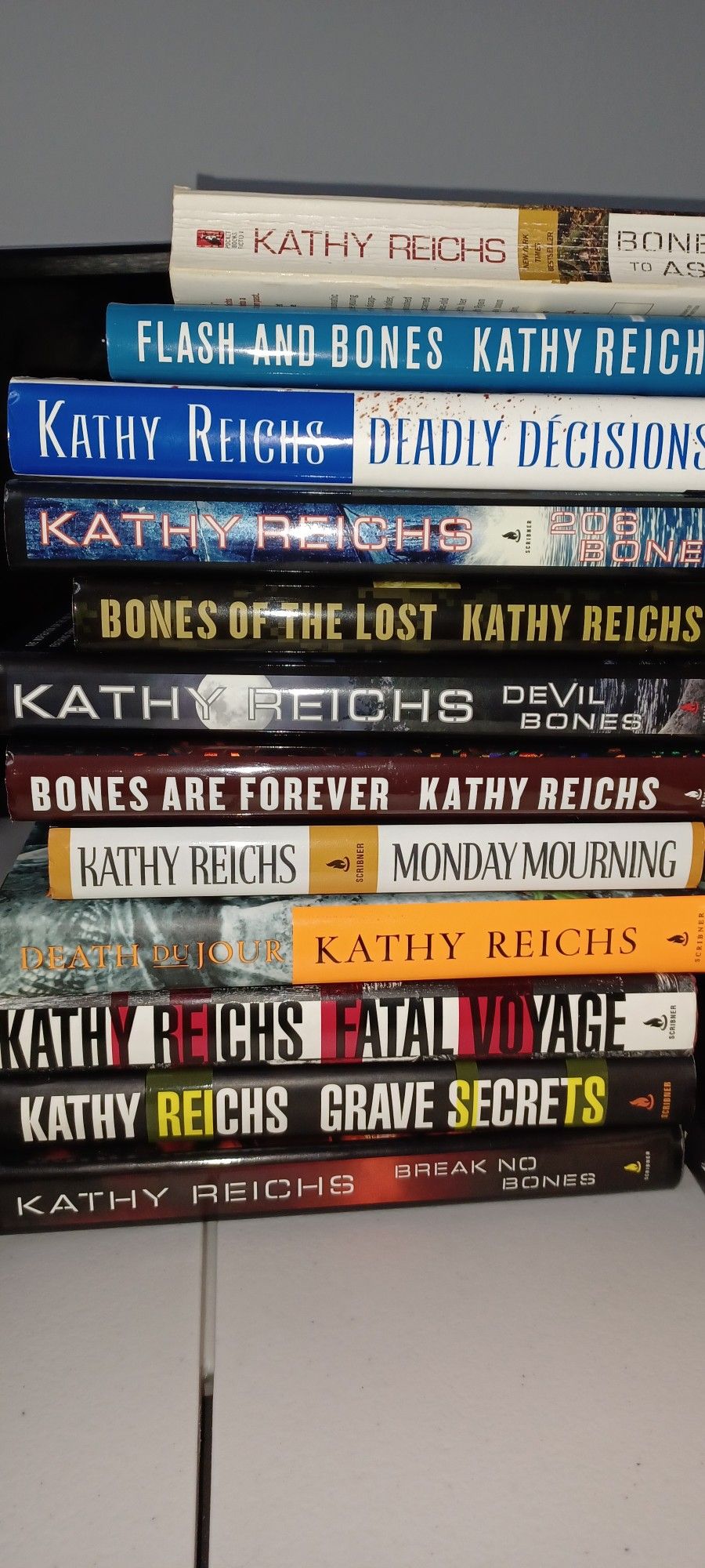 12 Kathy Reichs novels