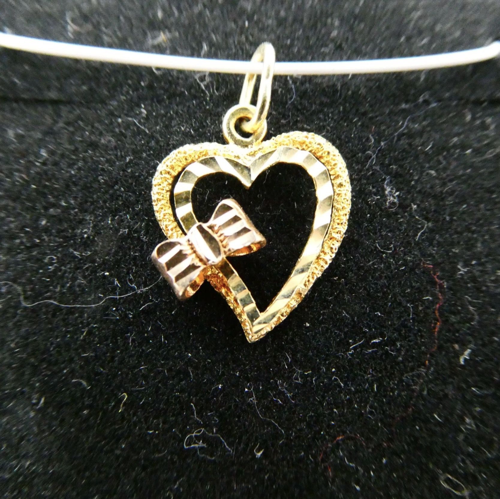 14kt Yellow Gold Heart Charm