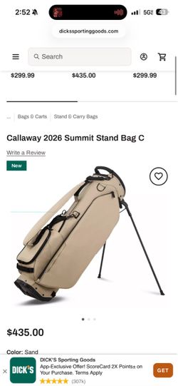 Callaway Summit Golf Bag