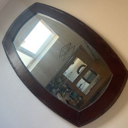 Solid Leather Mirror 