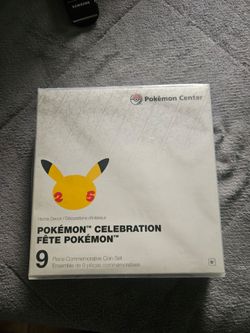 Pokémon 25th celebrations fete Pokémon coin collection