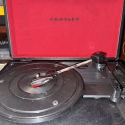 Crosley portable record player