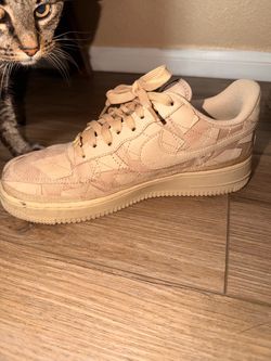 Billie Eilish Nike Air Force 1 Low Tan Camo Sneaker
