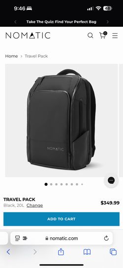 Nomadic Travel Pack 20L