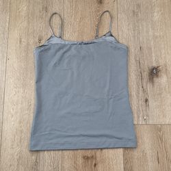 Banana Republic Gray Fitted Sleeveless Camisole S