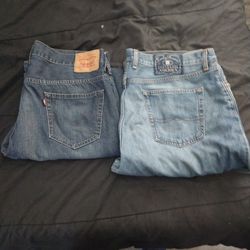 Levi's Size 36/34 Also Lucky Brand Jeans