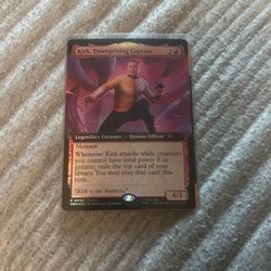 SDCC 2026 Magic the gathering Kirk Enterprising Captain Promo Mtg SDCC