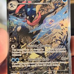 Greninja Ex Pokemon Card 