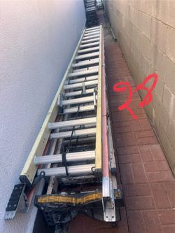 Escaleras de 28 pies de fibra de vidrio