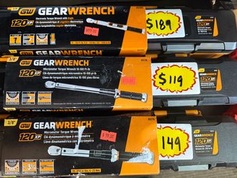 GearWrench 120XP 3/8" Torque Wrench Set
