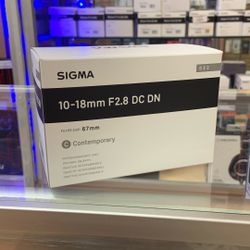 Sigma 10-18mm F2/8 For Sony 