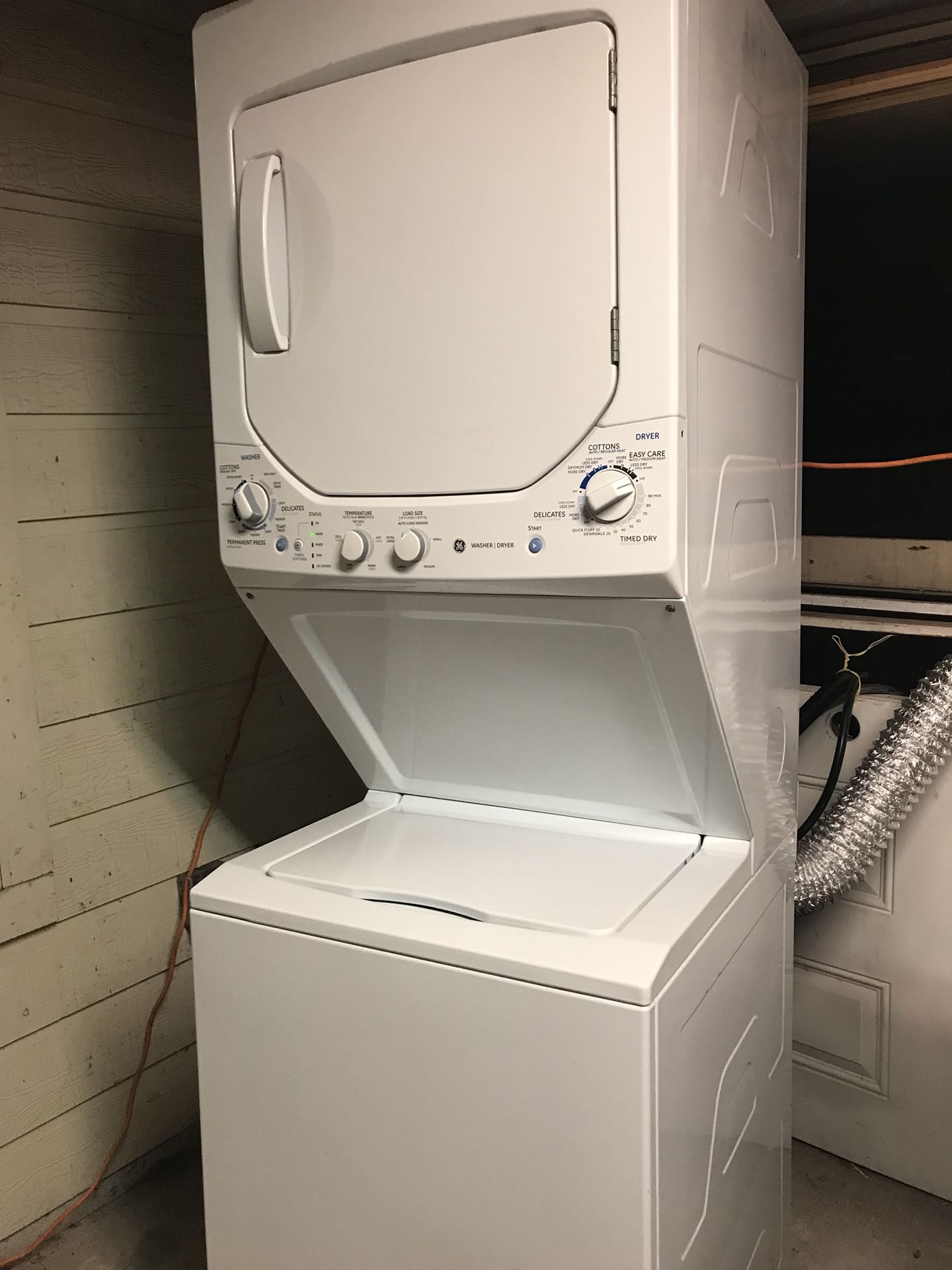 GE Stackable Washer & Dryer