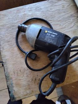 BLACK & DEEC Black & Decker vintage drill