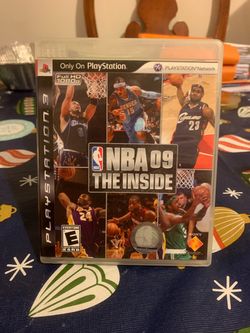 NBA 09 The Inside PS3 Game