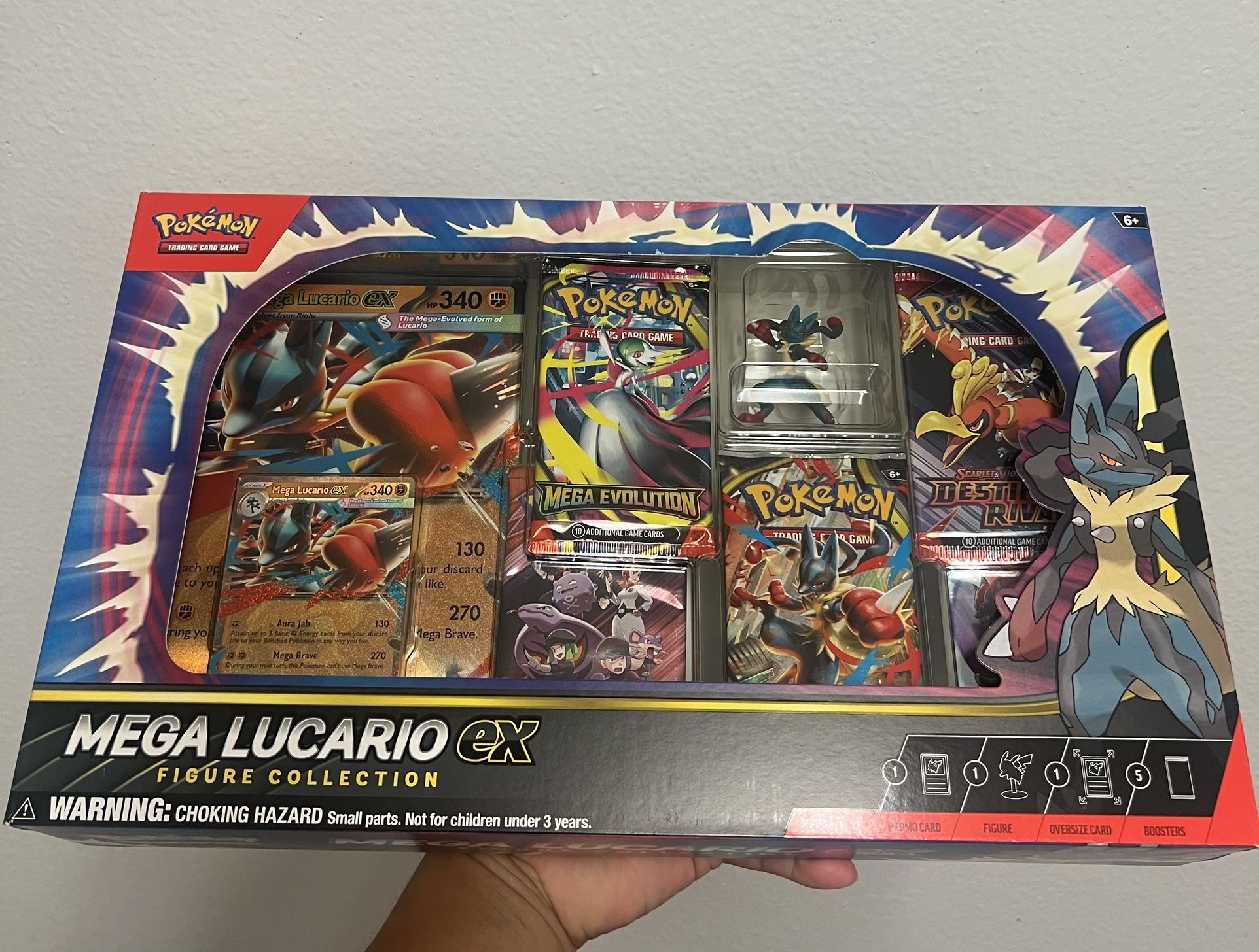 Pokemon Mega Lucario Ex Figure Collection