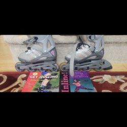Rollerblade-adjustable size 4-7 girls
