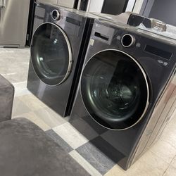 LG front load washer machine and dryer
