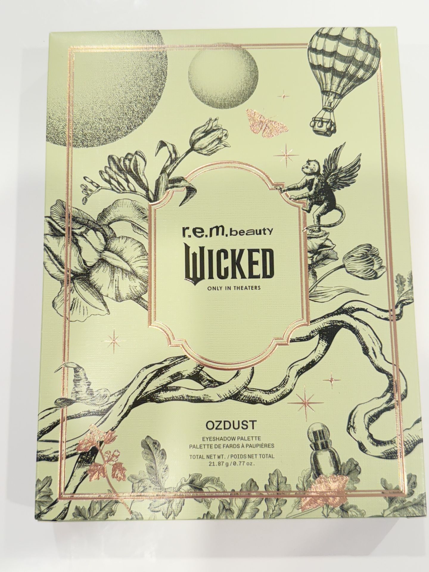 wicked x rem beauty ozdust eyeshadow palette