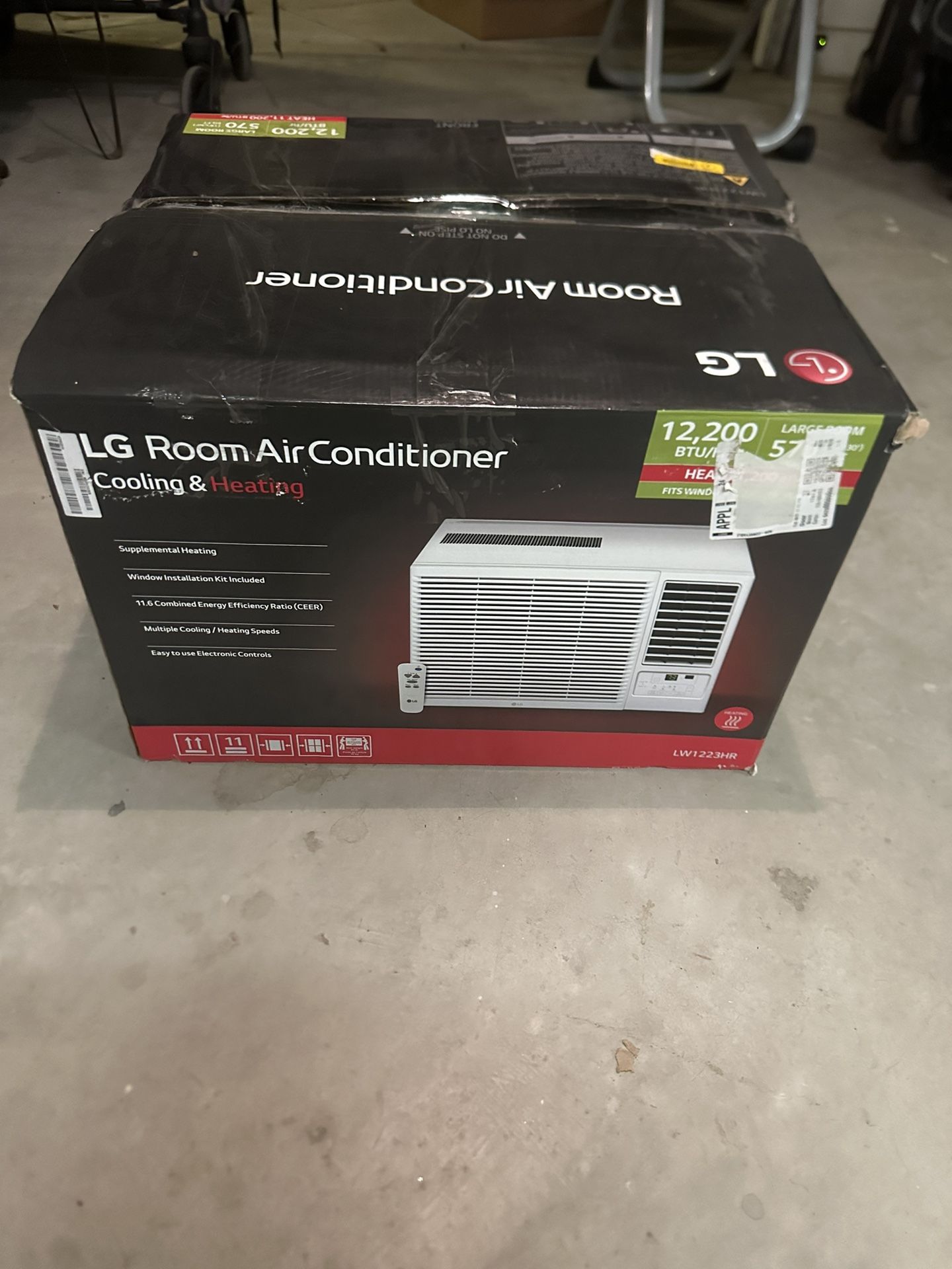 LG 230 Window AC and Heater