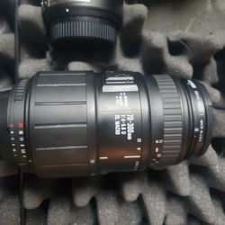 Nikon Sigma 70-300mm F4-5.6 DL Macro Super Lens for Nikon-AF Camera