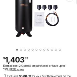 Vevor 80 gallon air compressor