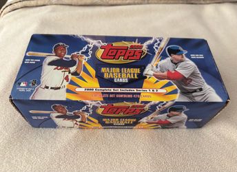 2000 Topps baseball card Factory Set Complete