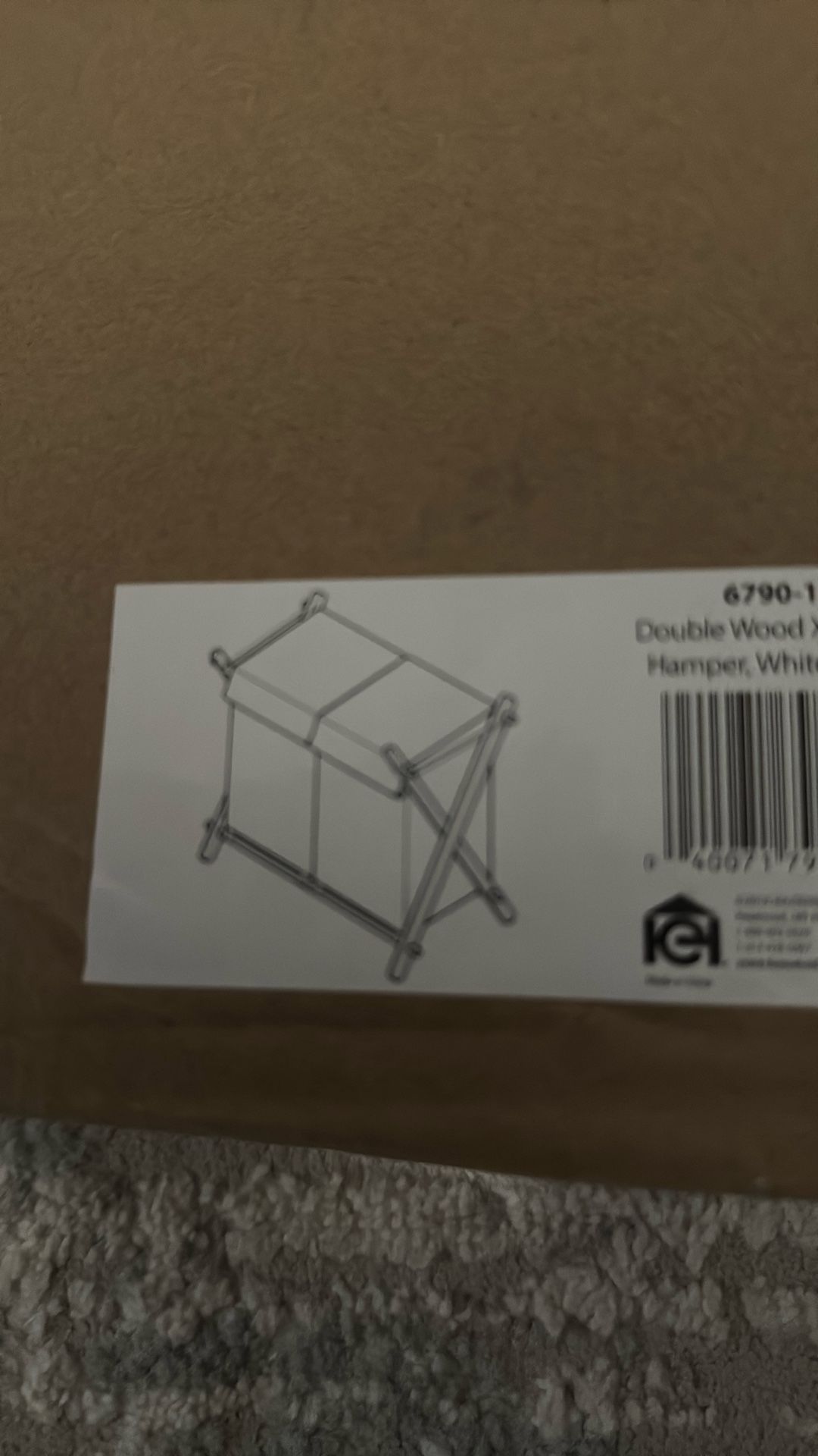 Household Essentials X-Frame Laundry Sorter