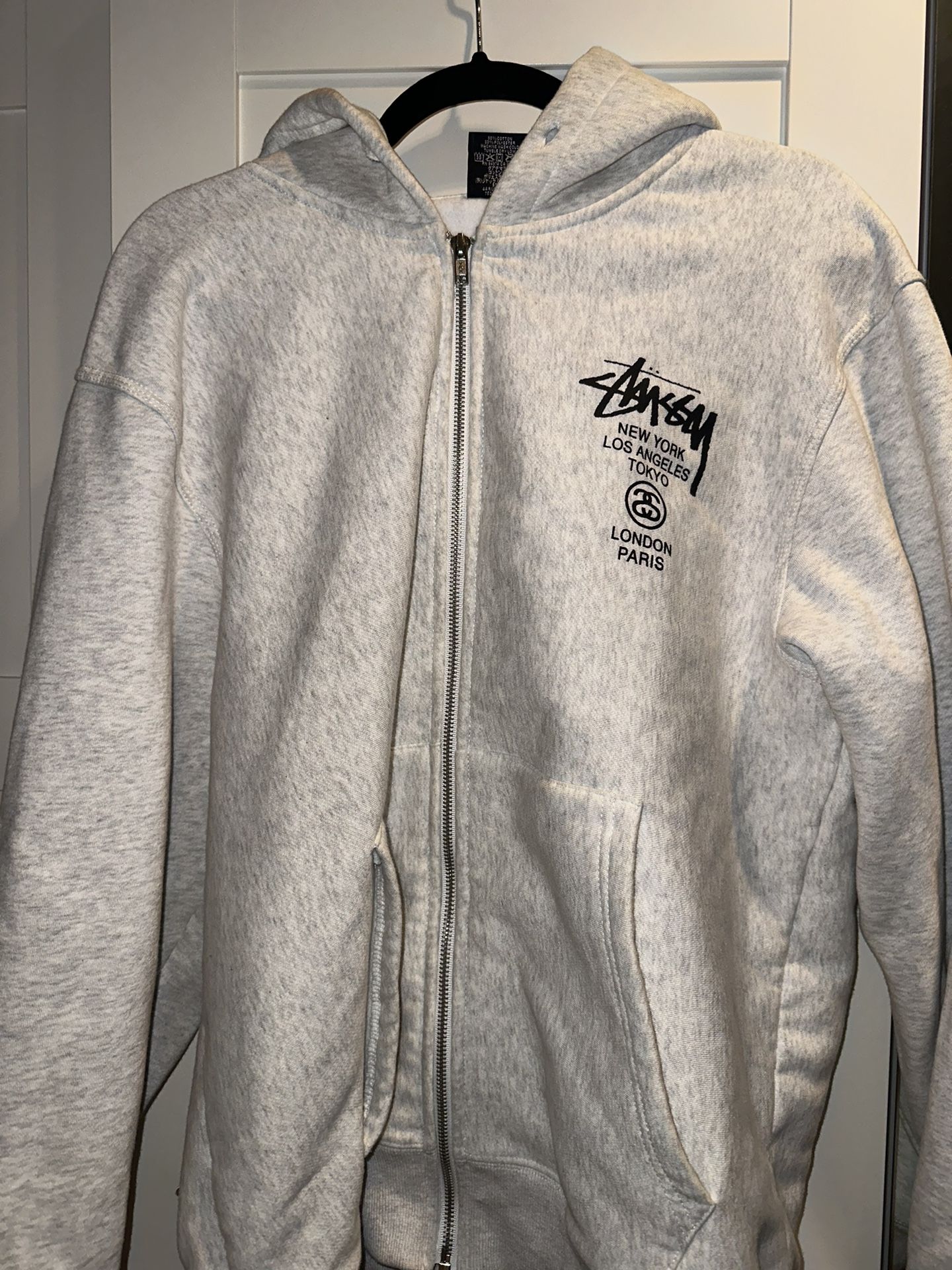 Stussy Worldwide City Zip Hoodie