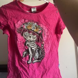Skeleton Cat shirt