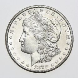 1878-CC $1 MORGAN SILVER ONE DOLLAR
