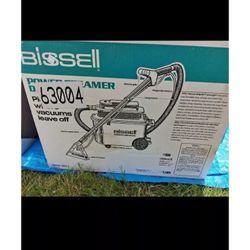 VINTAGE  Bissell Power Steamer Deluxe NEW carpt cleaner, NEW