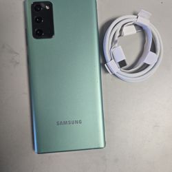 Samsung note 20 tmobile 128 gb 5g factory unlocked for all carriers including metropcs