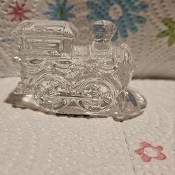 VTG WATERFORD  CRYSTAL TRAIN ENGINE  MADE  IN  GERMANY  