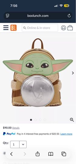 Loungefly Star Wars Grogu Mini Backpack
