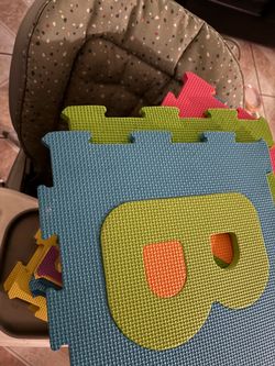 Bouncer, High Chair, ABC Mat bundle