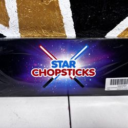 New set of two Star Wars lightsaber chopsticks, Millennium Falcon bottle opener