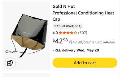 Gold N Hot Professional heat cap