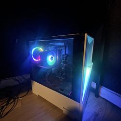 Pc And Dual Monitor Setup For Sale 