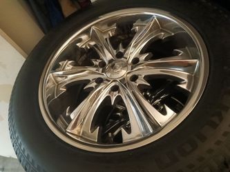 20 in rims with tire